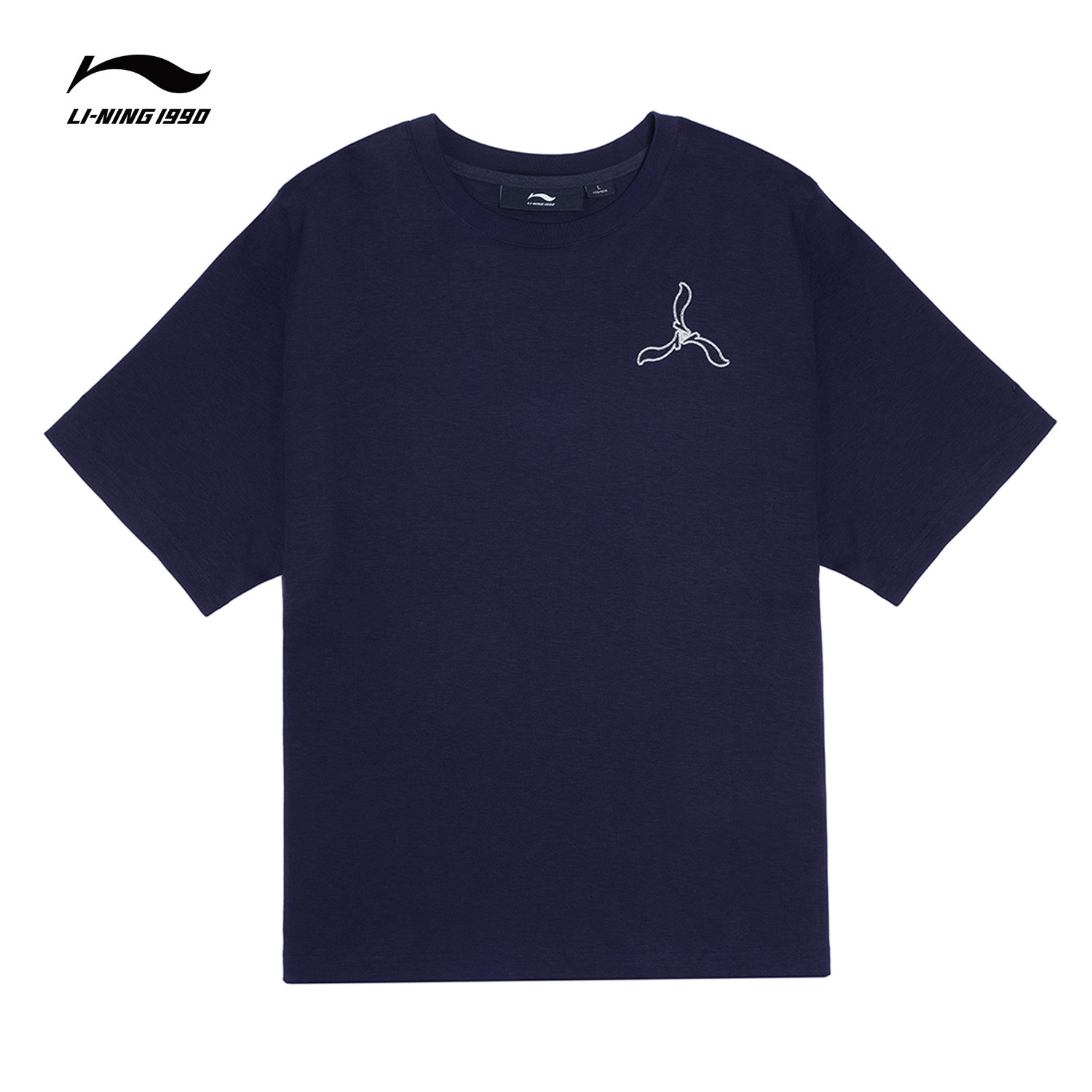 li-ning 1990 李宁1990经典系列夏季女士短袖t恤 590元