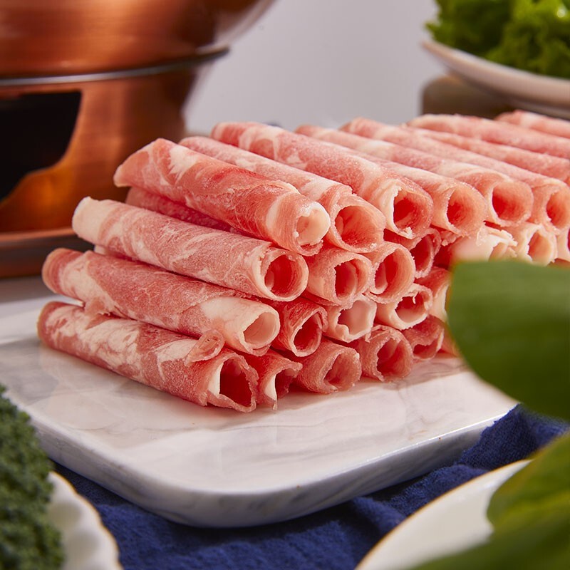 东来顺内蒙古草原羔羊肉卷3包