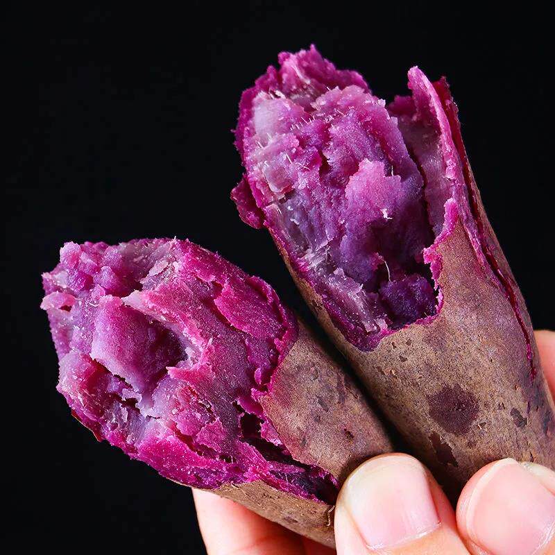 紫薯新鲜10斤番薯紫罗兰农家自种地瓜沙地板栗番薯