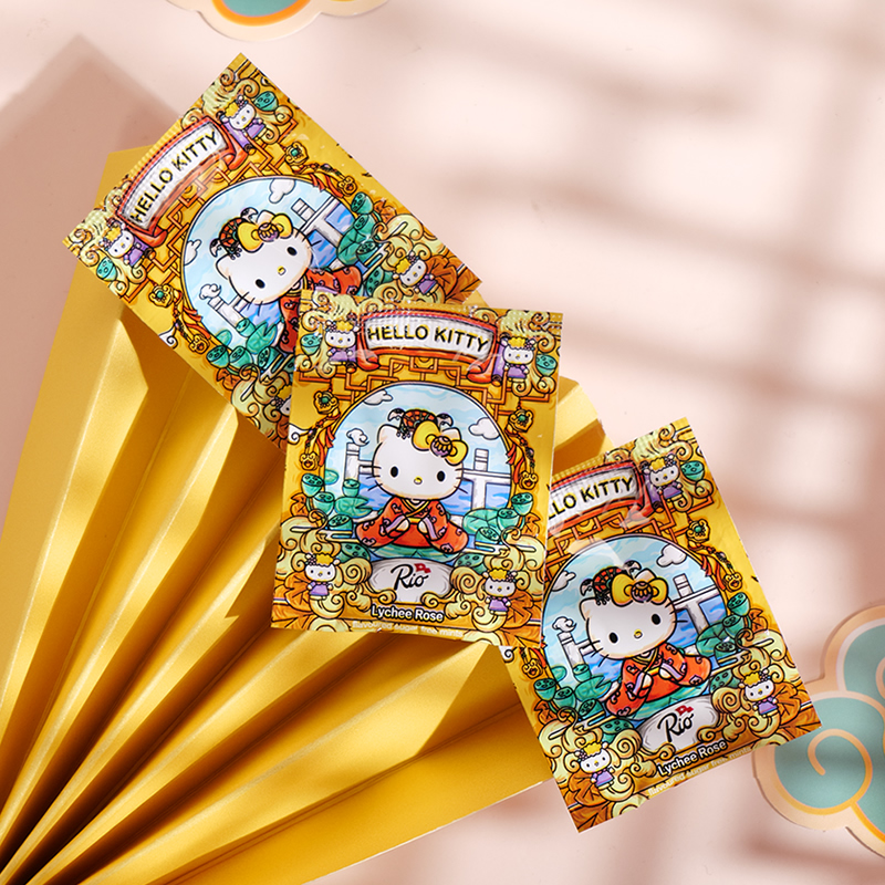 瑞欧hellokitty袋装薄荷凯蒂猫七夕礼物高颜值rio散装传统糖果