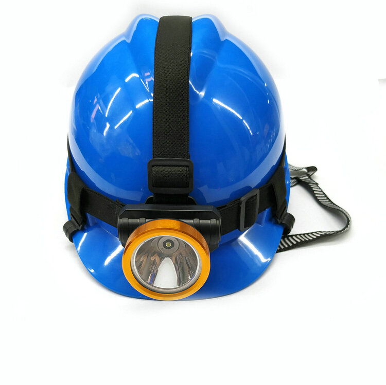 安全帽eled防水k200松紧带充电电灯头灯型矿灯头盔胶粘剂