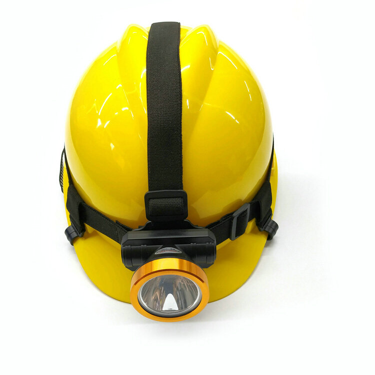 安全帽eled防水k200松紧带充电电灯头灯型矿灯头盔胶粘剂