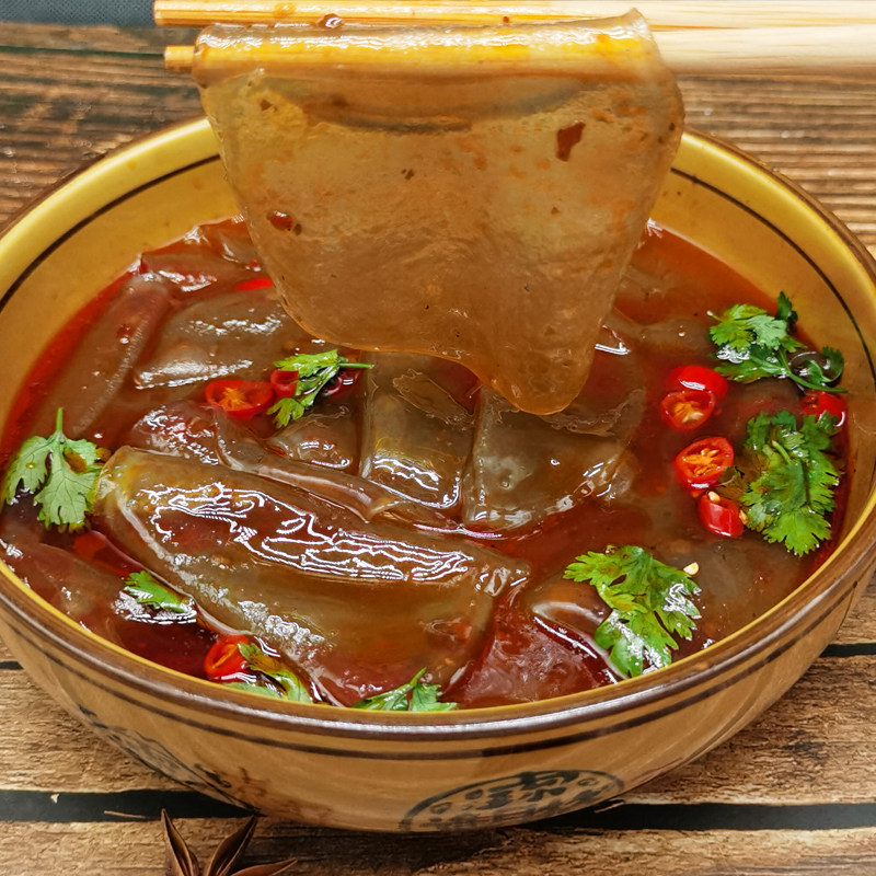 500g!山东培杨纯红薯小圆粉皮