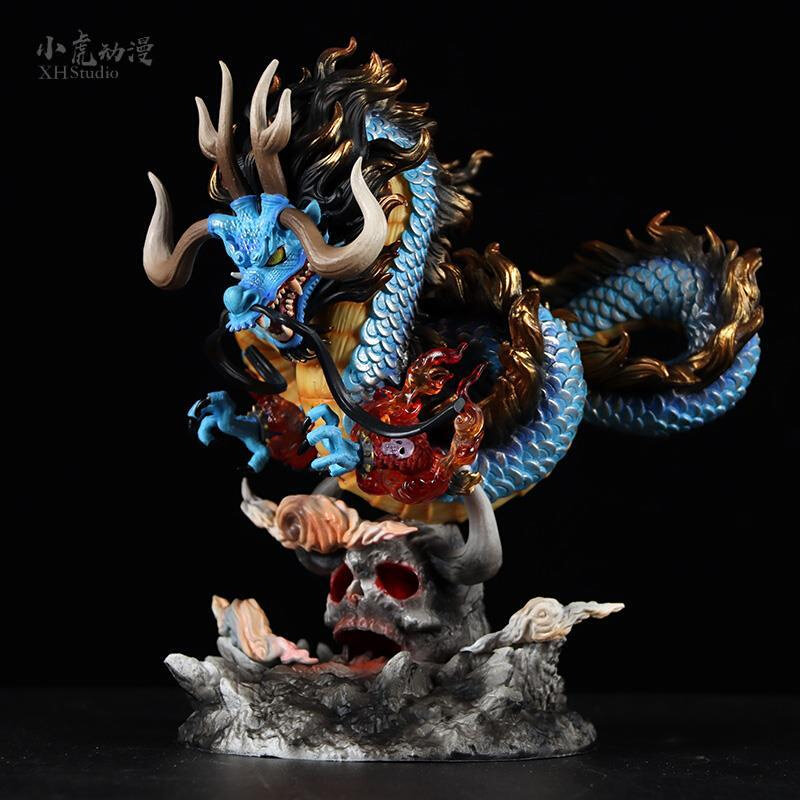 凯多g5龙形兽化巨龙场景海贼王手办gk雕像海贼王手办专区