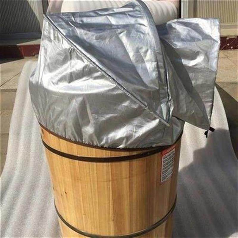 熏蒸泡脚桶盖布罩汗蒸腿脚布罩斗篷蒸罩子可折叠桑拿汗蒸浴箱