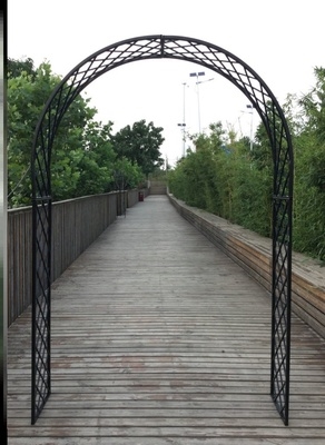 架子开业花铁拱门藤架婚庆门艺镀锌花架婚礼花架