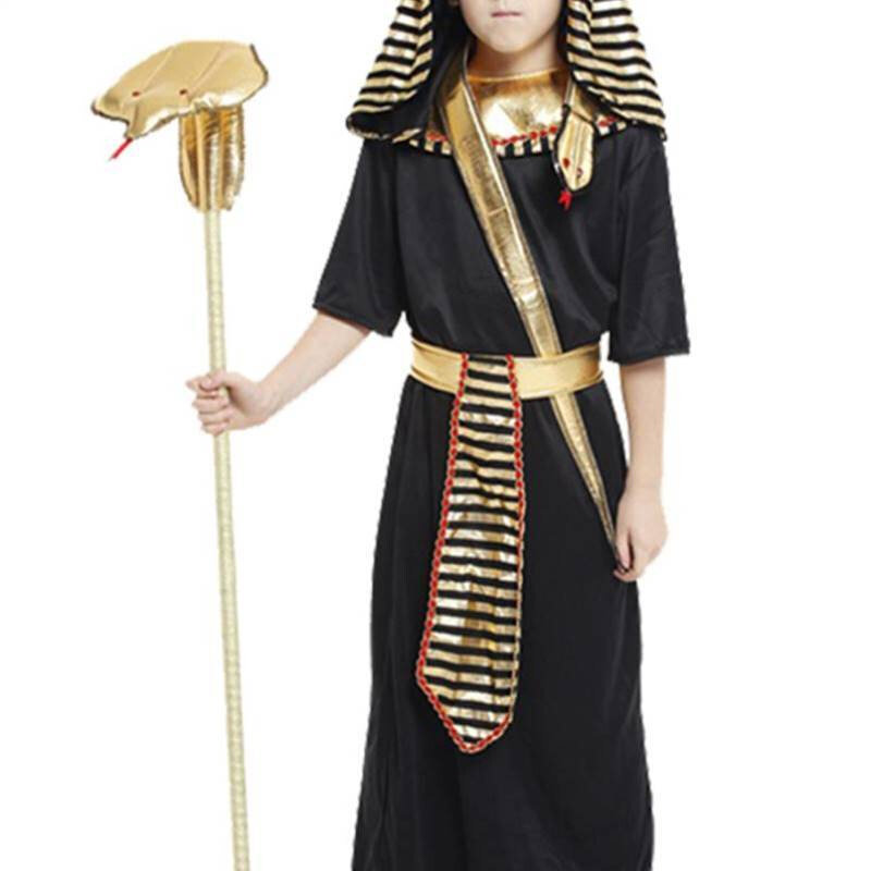 万圣节儿童服装埃及法老艳后中东阿拉伯王子长袍服饰服饰