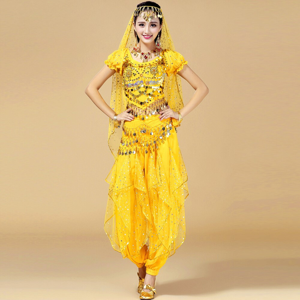 高端肚皮套装沙漠异域风情舞蹈服装练功服显时尚民族服装