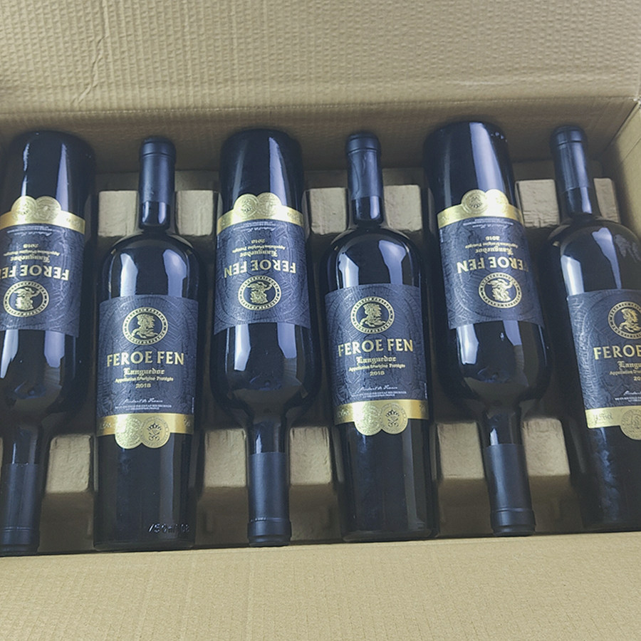 法国原装进口珍藏特级美乐陈酿aop级原瓶6支高档干红静态葡萄酒