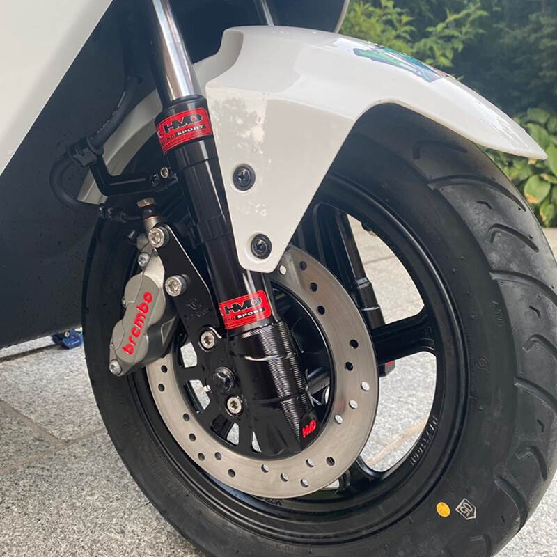 brembo布雷博车碟意大利螃蟹黑红水鸟辐射卡钳小牛电动电动车刹车装置