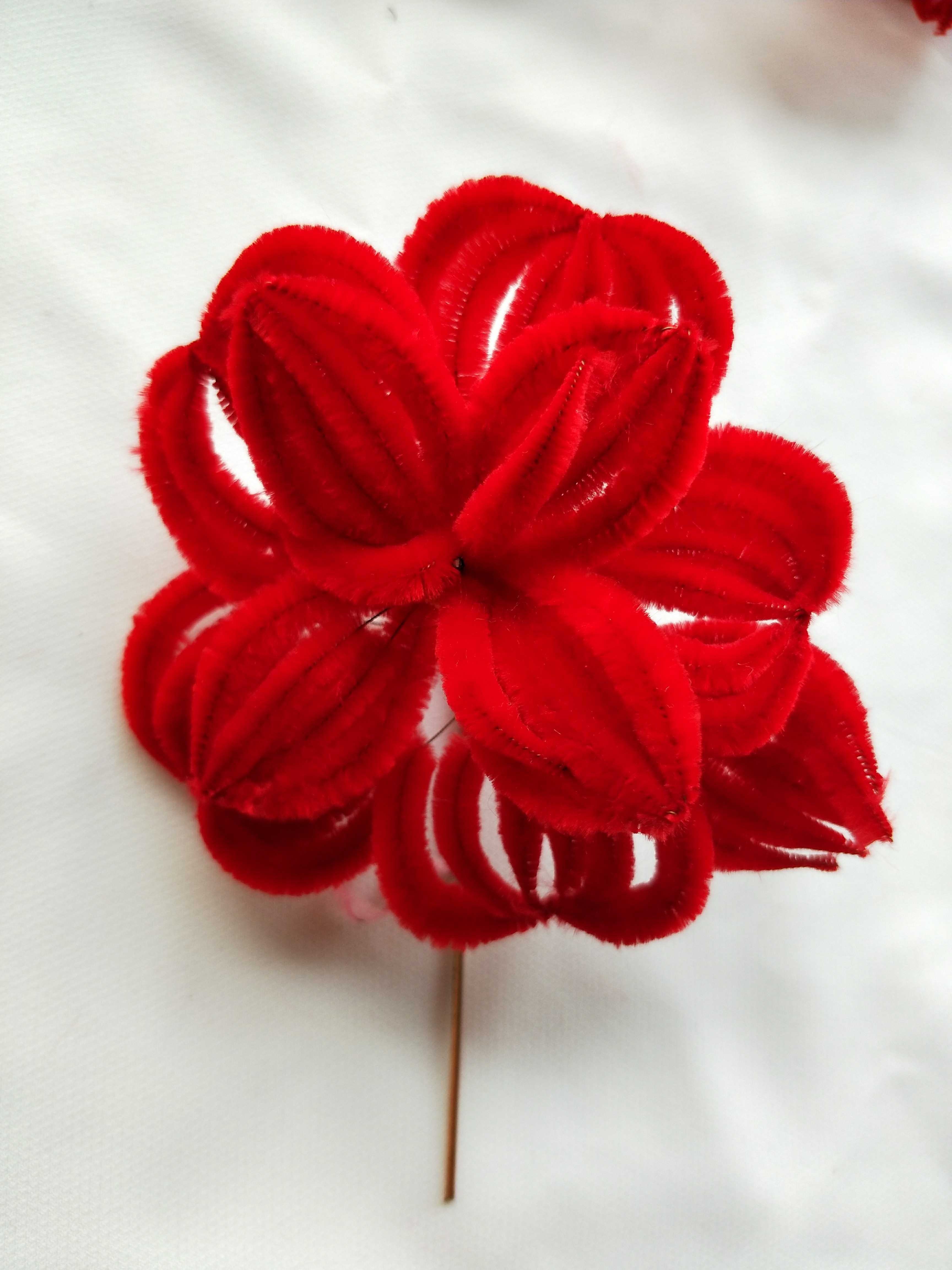 绒花戏曲鬓花京剧青衣花旦头花边花头饰戏剧发饰