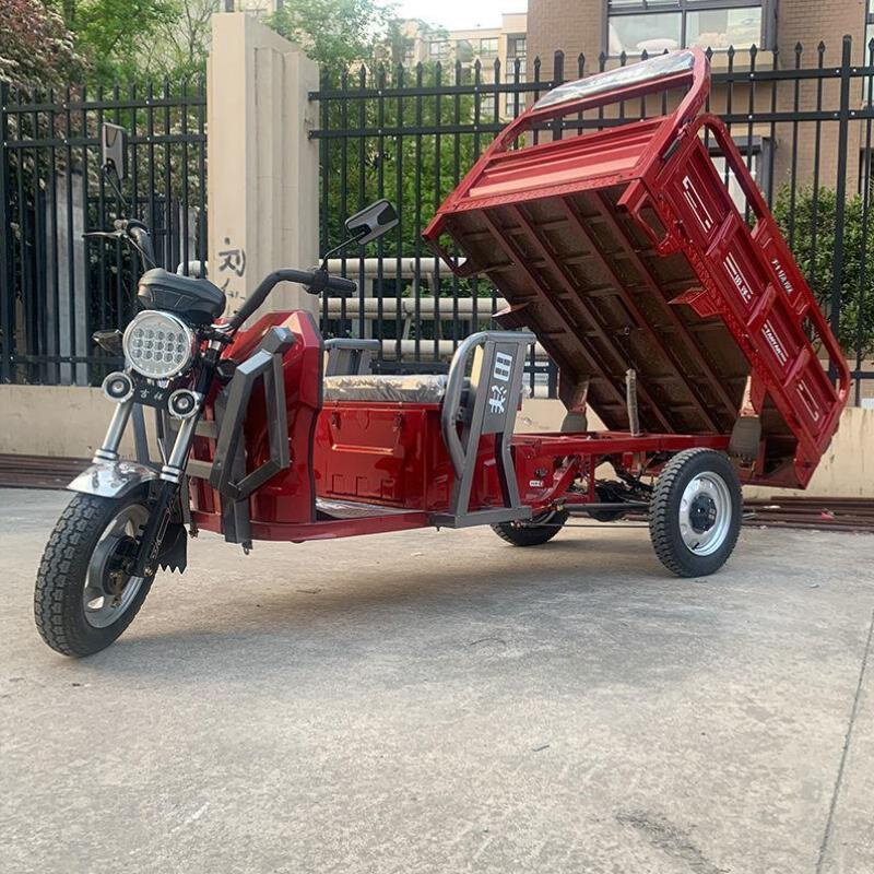 山区农用车田洋载重王山区爬坡三轮车拉货大功率快递电动三轮车