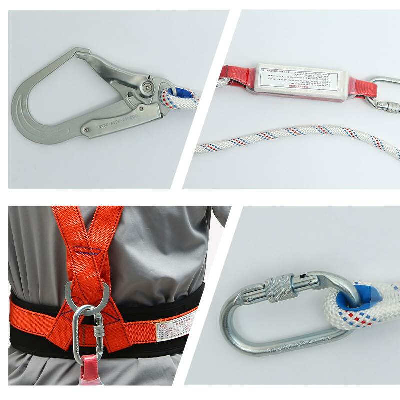 安全带国标高空作业三点式缓冲建筑施工地工地双背安全安全带