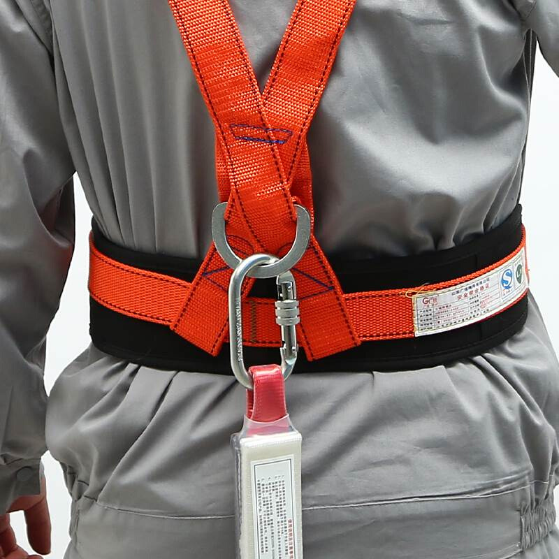 安全带国标高空作业三点式缓冲建筑施工地工地双背安全安全带