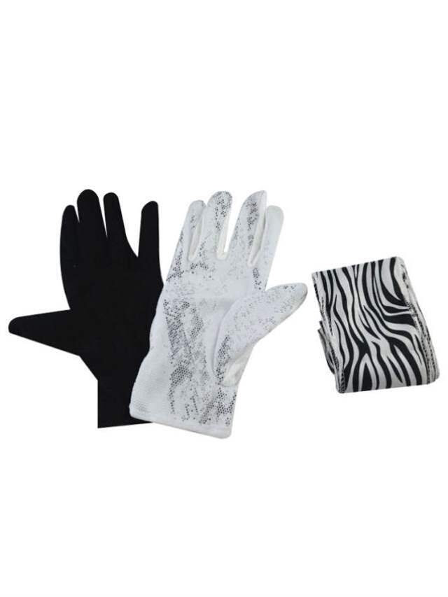 黑白手套丝巾效果晚会才艺表演近景舞台魔术魔术道具