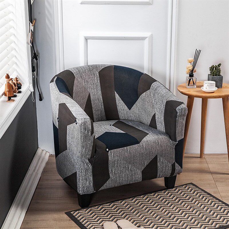 沙发半圆弧形单人发套罩全包万能套子座垫盖布沙发套