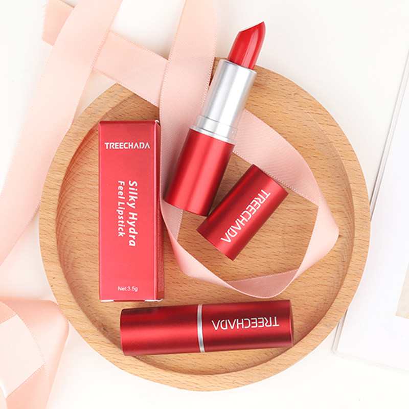 泰国treechada小红丝绒哑光口红持久雾面滋润平价唇膏
