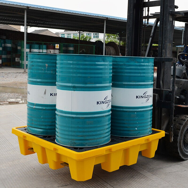 托盘防渗渗漏敏极泄漏托盘机油桶单桶两四桶危化备用油箱