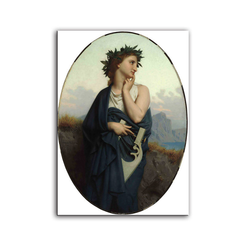 布格罗格罗缪斯女神油画定制装饰画世界名画themusephilom油画