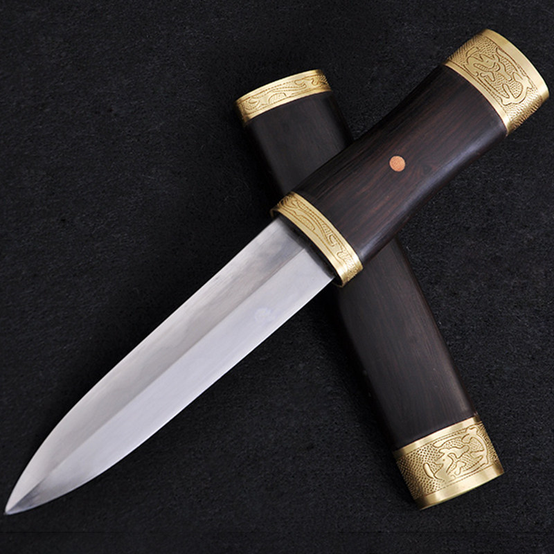 手工短剑宝剑龙泉周氏古风长剑刀剑八面汉剑风筝