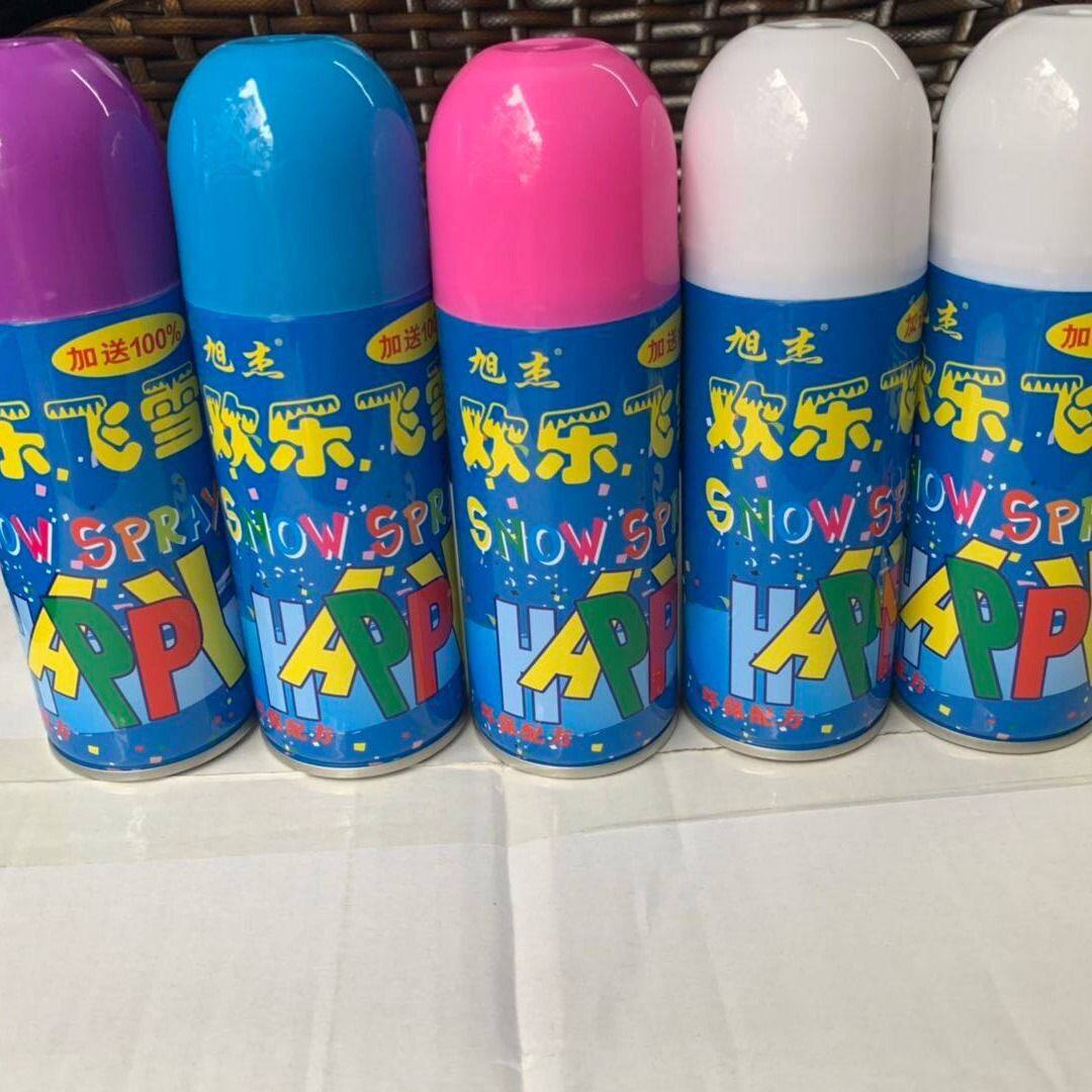 圣诞彩带喷雪结婚飞花飞雪生日彩条节日日用品喷彩