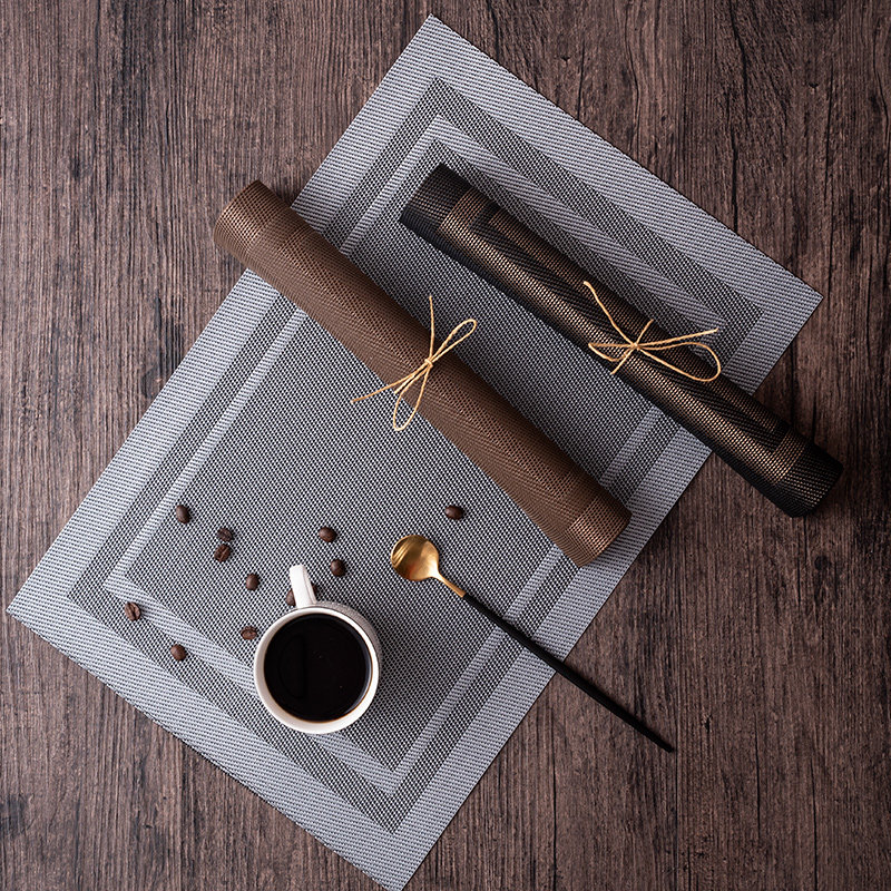 onlycook4张家用西餐防滑餐垫隔热餐桌垫子餐布餐垫