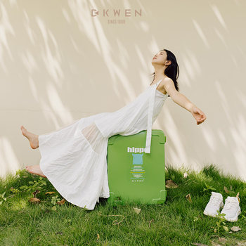 D. KWEN/Dikewen ກະເປົາເດີນທາງທີ່ມີສີສັນຫຼາກຫຼາຍຂະໜາດບັນຈຸ zipper ຂະໜາດ 20 ນິ້ວ