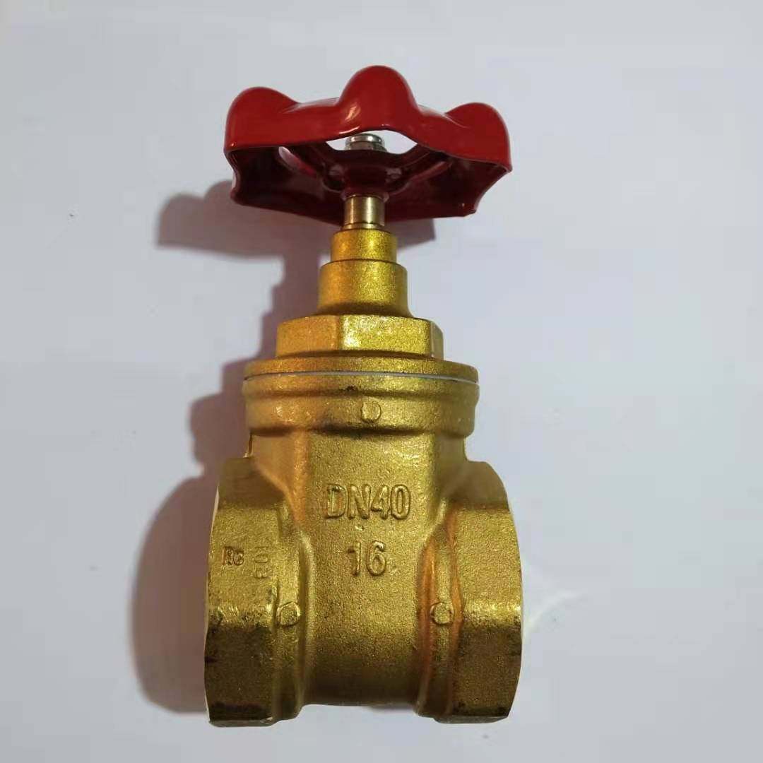 埃美柯黄铜闸阀手轮螺纹阀门dn154分6分其他阀门