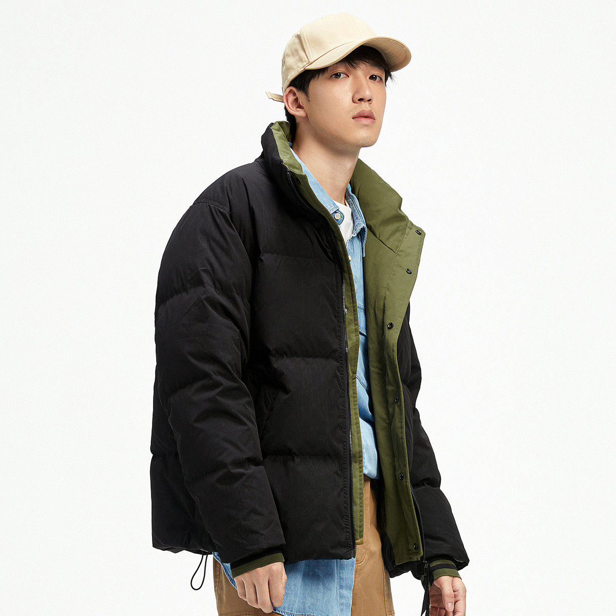 特价gxg短款羽绒服2022年冬季新款潮牌中长加厚羽绒服