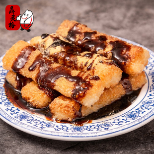 鼎灵格红糖糍粑爱意满满520g糯米油炸小吃年糕空气炸锅系列美食
