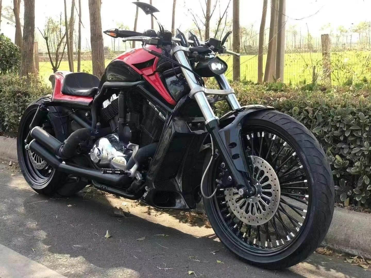 进口哈雷883nx48改装金刚狼重机机车复古太子摩托车整车