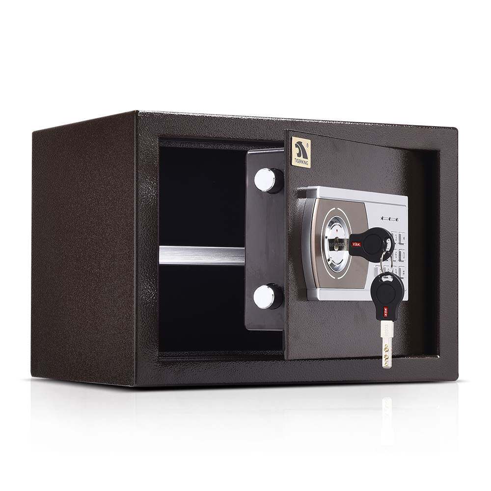 保险箱虎王品牌全钢家用酒店小型电子钥匙保管箱保管箱