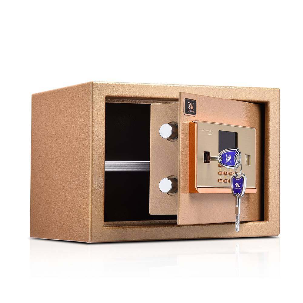 保险箱虎王品牌全钢家用酒店小型电子钥匙保管箱保管箱