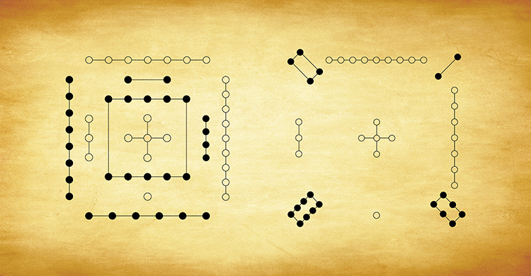 河图洛书星宿图周易经知识国学神龟龙马太极现代装饰画