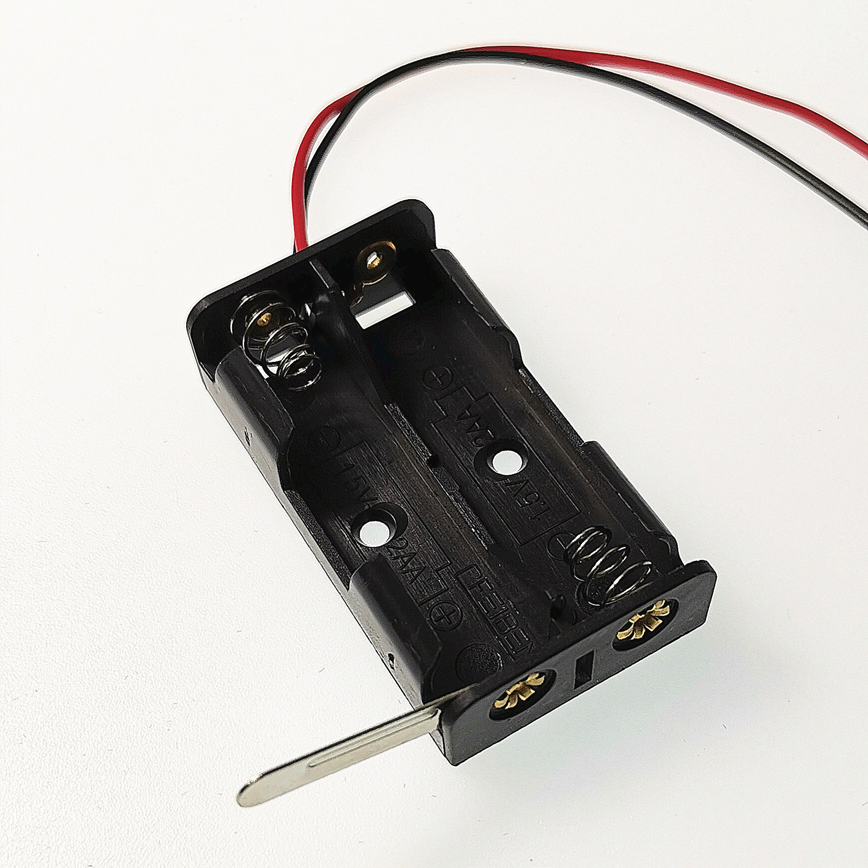 电池2节制作手工制手工diy实验3v壳仓座子18650电池盒