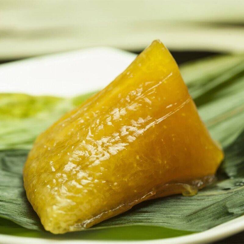 新鲜农家手工碱水粽子甜粽原味草灰枧水糯米粽子