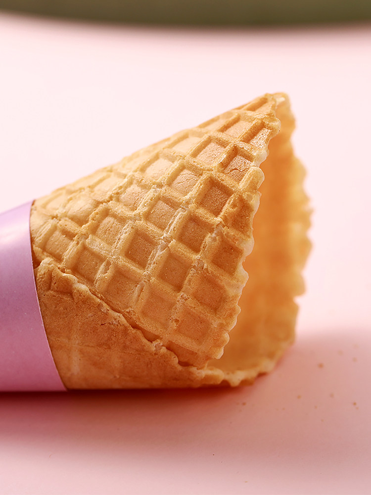 冰淇淋甜筒脆皮雪糕蛋筒热奶宝脆蛋筒卷冰激凌壳底杯商用冰淇淋