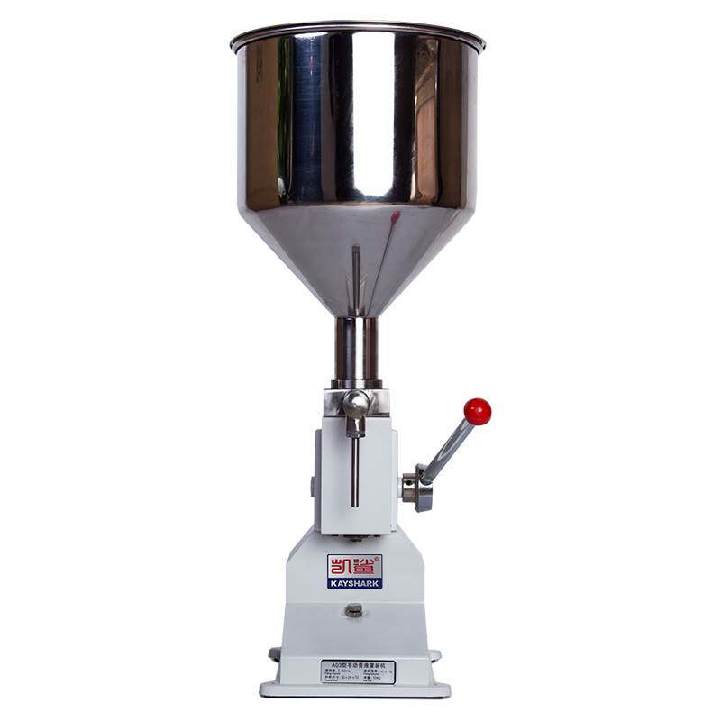 灌装机a03手动膏液化妆品洁面乳牙膏芝麻糊小剂量灌装机