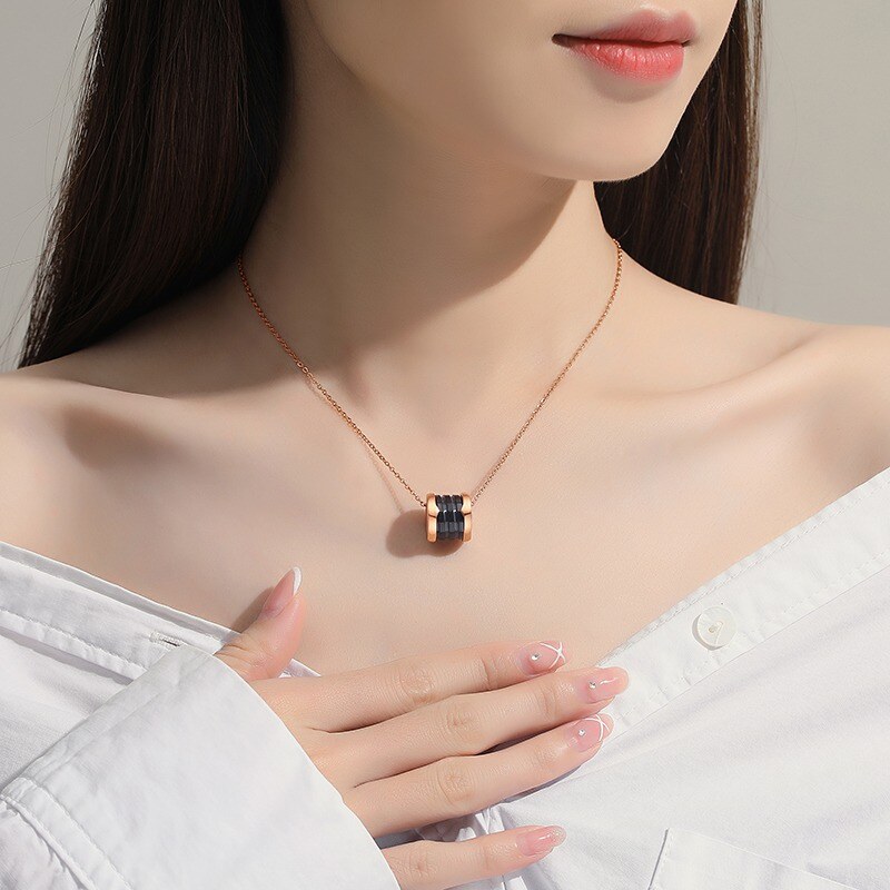 七夕节礼物正品钻石项链轻奢时尚情人节女友老婆项链