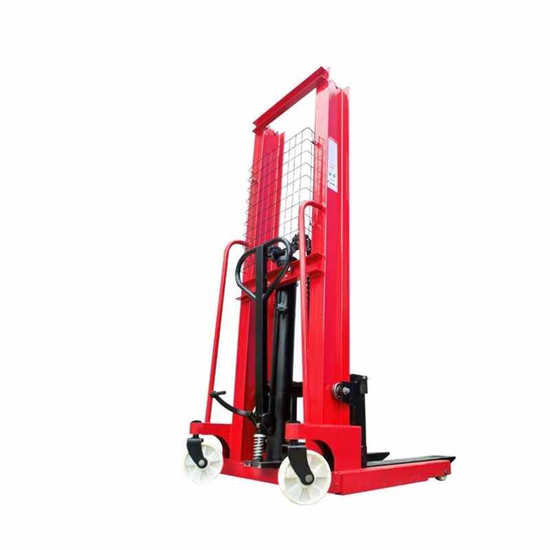 手动劳邦1吨2吨液压装卸卸车升高车堆高车液压装卸车