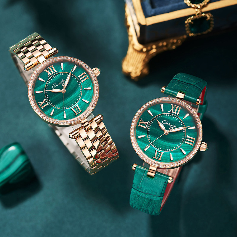 卡罗莱女士手表正品时尚机械表防水名品品牌简约国产腕表