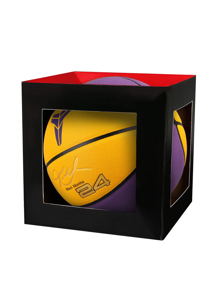 黑曼巴科比篮球24号签名7号蓝球室外真皮牛皮篮球