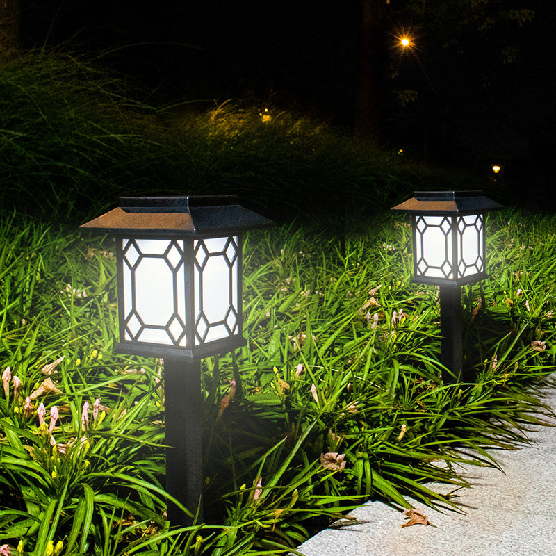 太阳能草坪灯户外庭院家用防水led中式花园别墅景观景观庭院灯饰