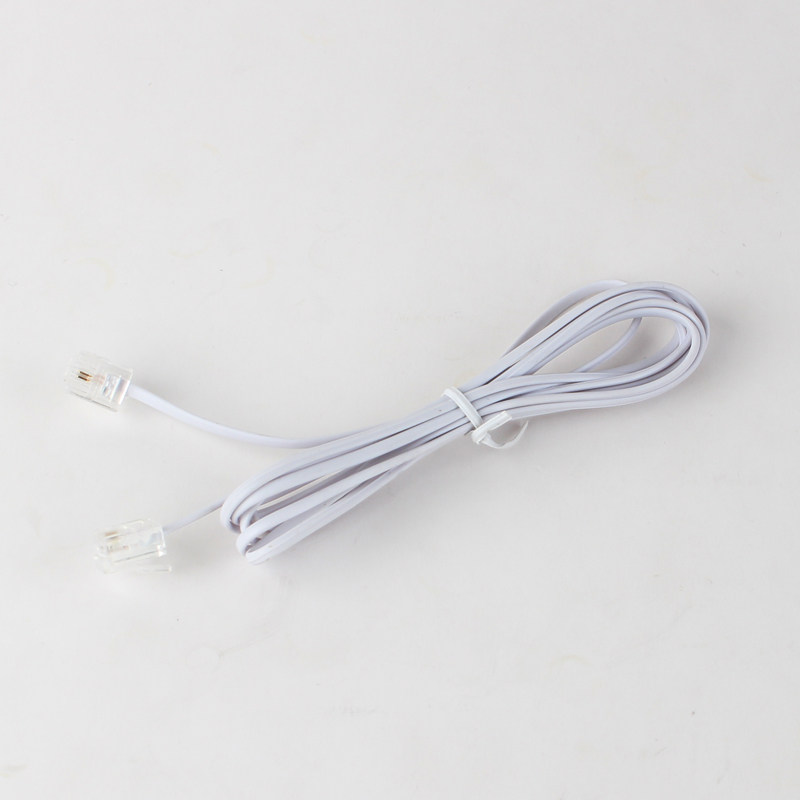 电话机电话线5米电话座机连接线水晶电话机有绳