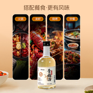 古越龙山青梅酒330ml酸甜口味女生微醺梅子酒9度纯高粱酿造酒酒露