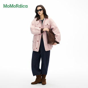 【所有女生的衣橱直播间】Momordica工装夹克/美式夹克直筒牛仔裤