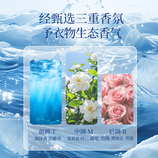 JIELIONS洁狮洗衣凝珠留香珠除菌除螨72小时留香正品官方旗舰店