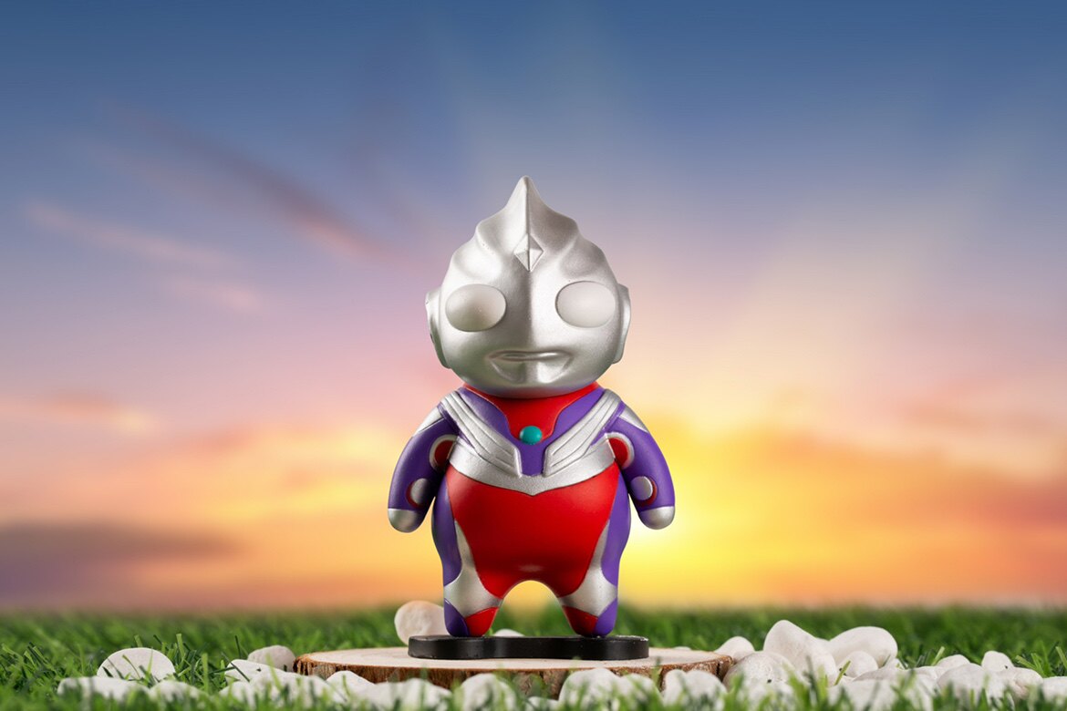 肥宅迪迦奥特曼gk手办模型可爱汽车桌面摆件生日潮玩盲盒