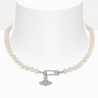 VivireerWaetwssd西太后土星别针珍珠项链女