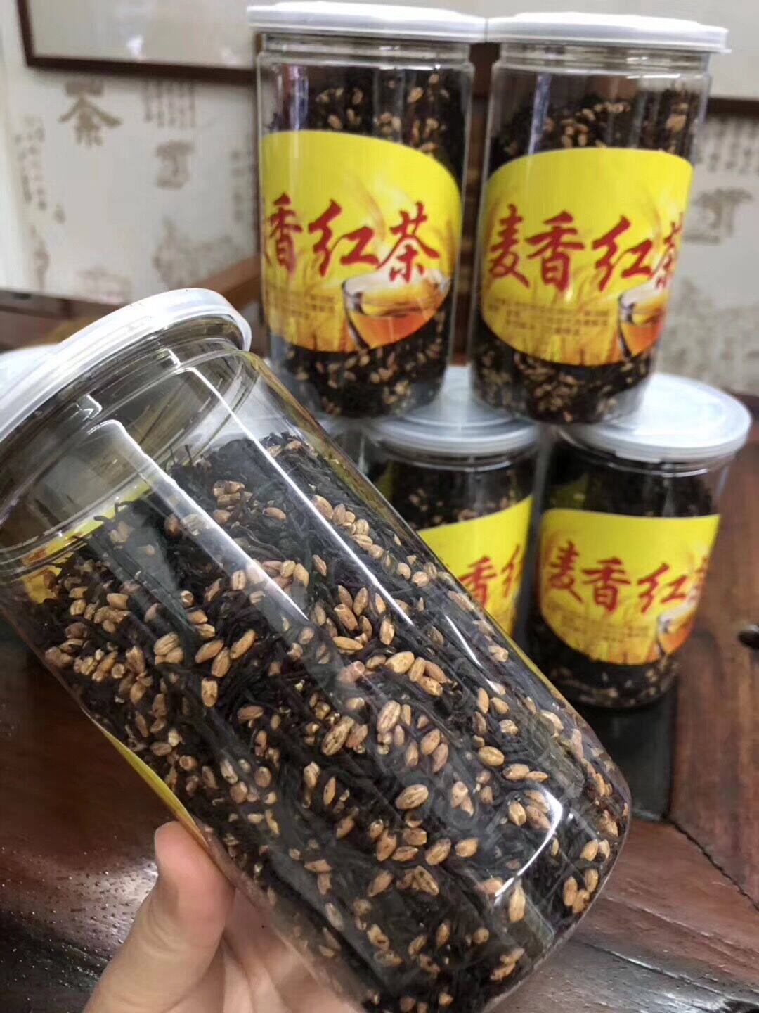 浓香型350g暖胃健胃买3送1 麦香红茶韩国风味大麦茶叶其它红茶罐装
